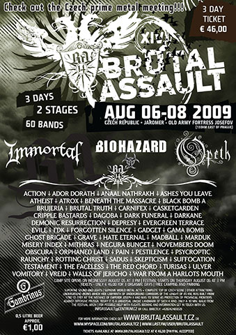 Brutal Assault 2009 Brutal Assault 2009